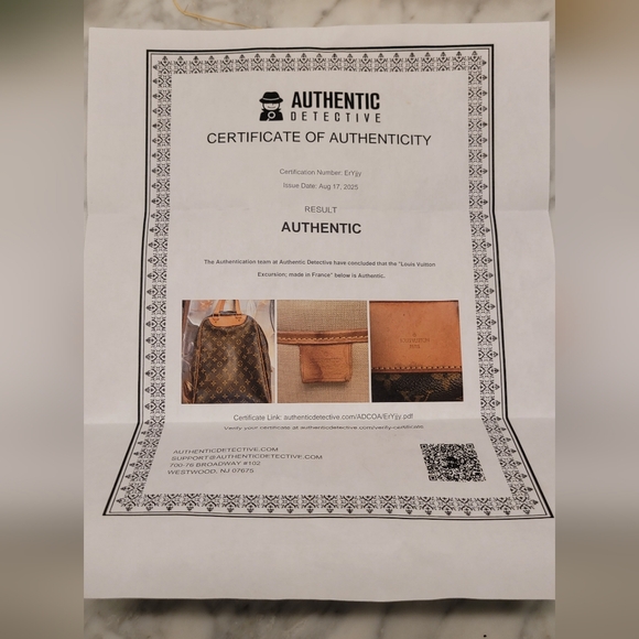 🤎🤎🤎 Louis Vuitton Excursion Monogram Bag w/COA and Dustbag🤎🤎🤎 - Picture 14 of 16